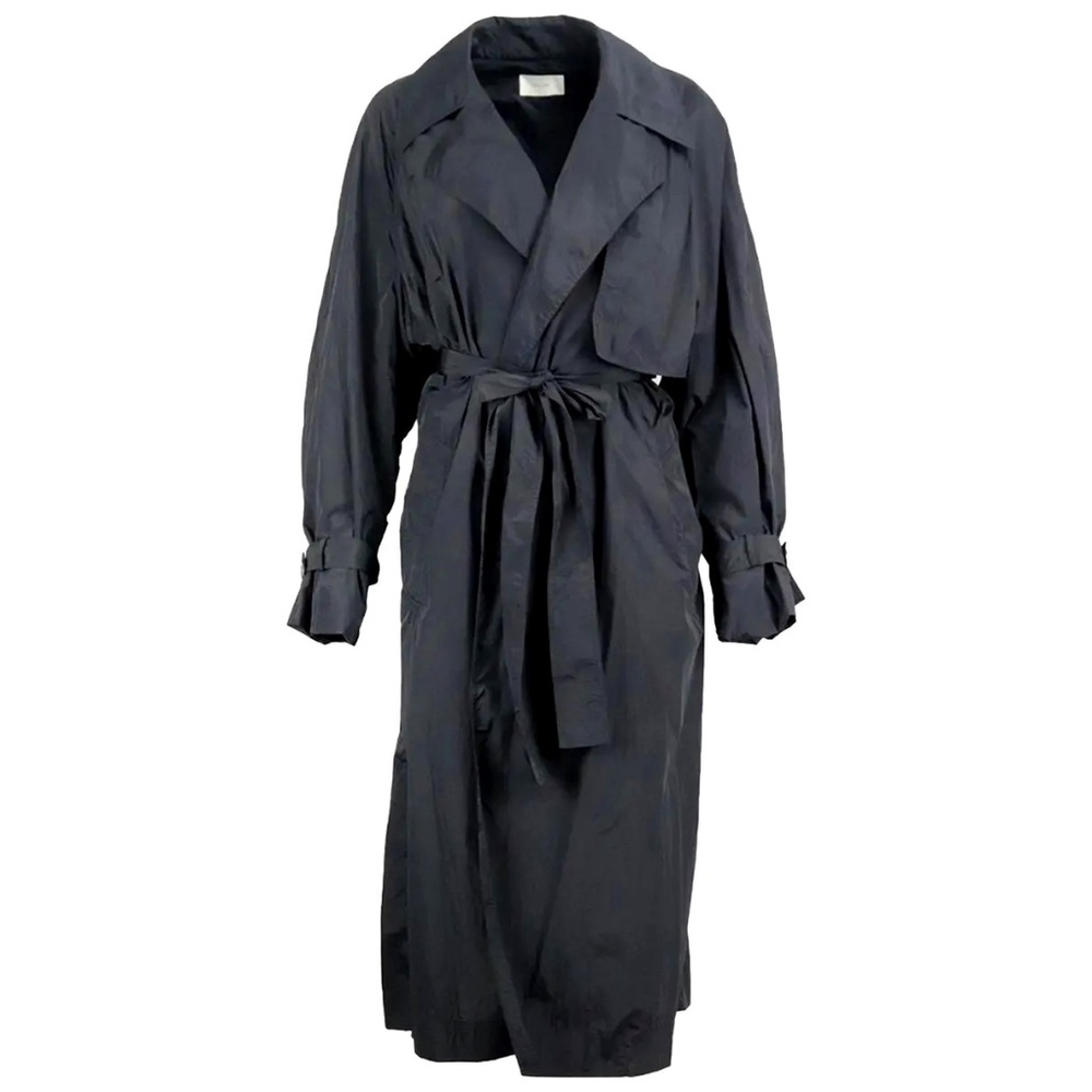 NWT The Row Black "Kareem" Trench Coat